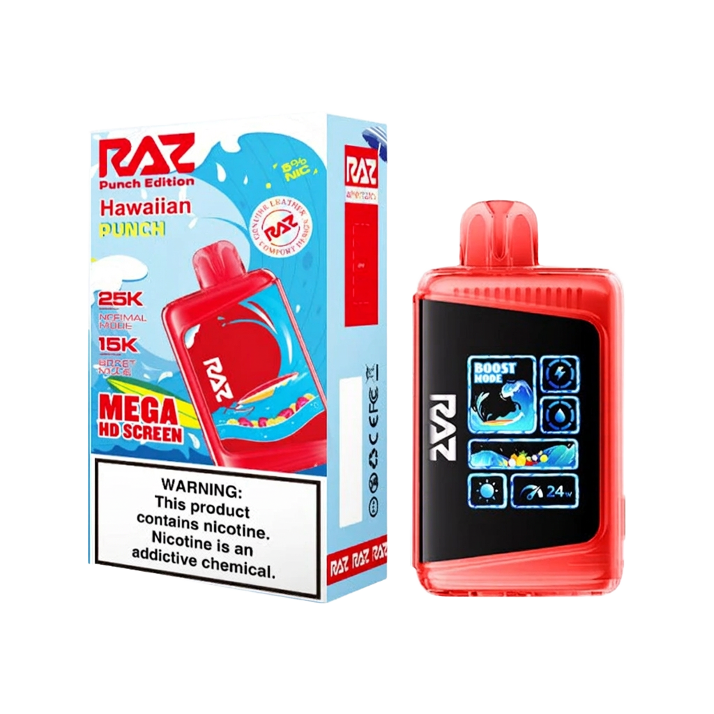 RAZ vape product and package